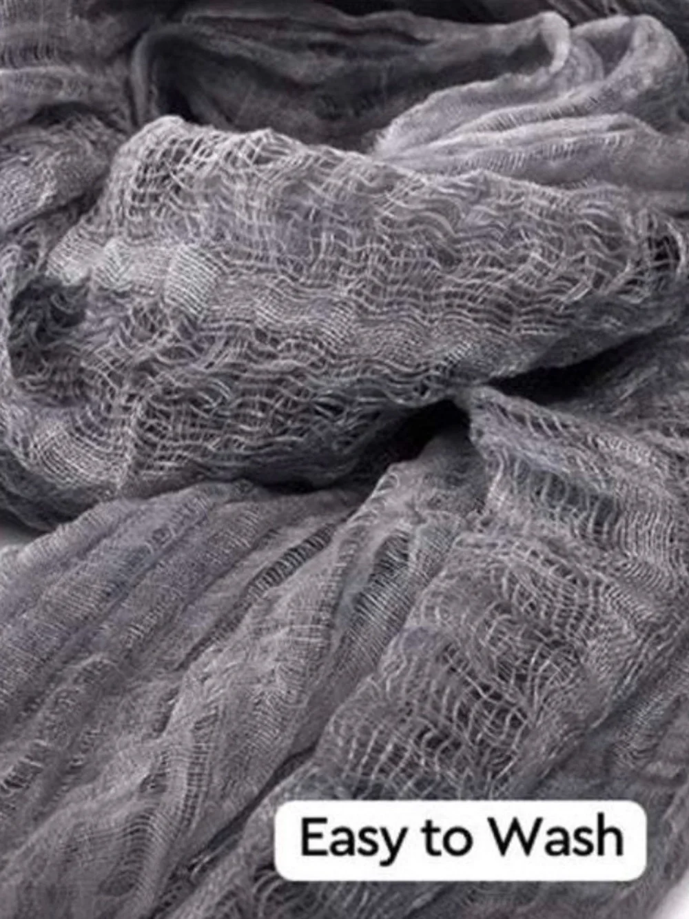 North Fashion lightweight crinkled